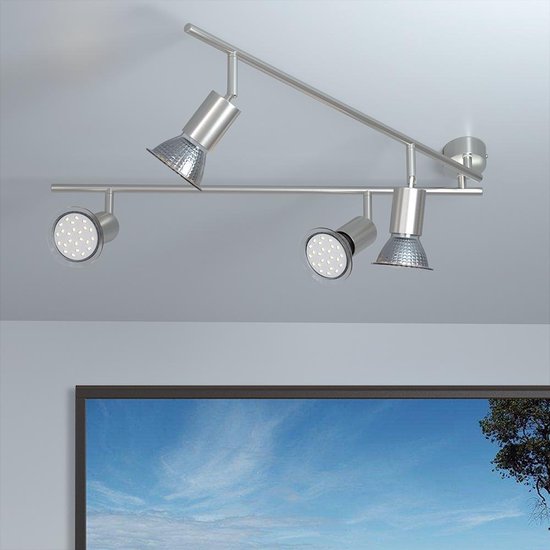 Monzana Plafondlamp Amaryllis 4 lampen