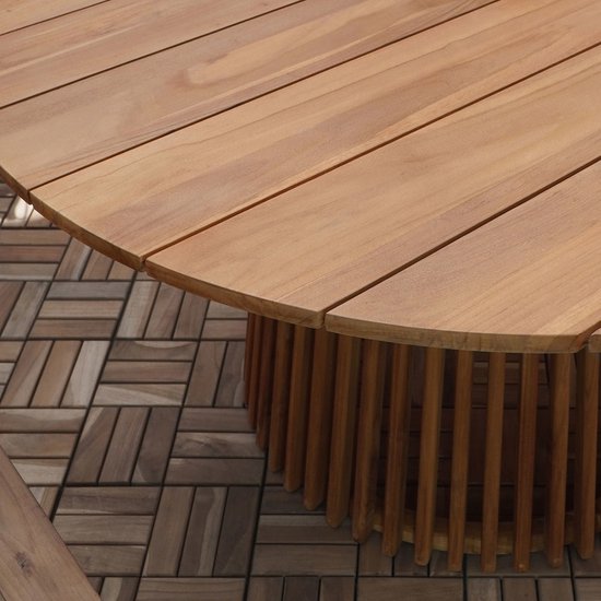 House Nordic Eettafel Lorca - Teak - Naturel - 120cm