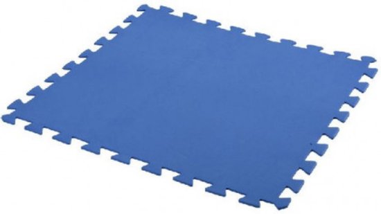 Free and Easy Foam Zwembadtegels Blauw - 50 x 50 cm - 27 Stuks