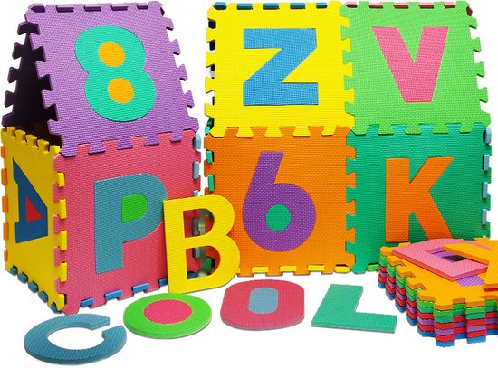 Speelmat 86 delig Puzzelmat