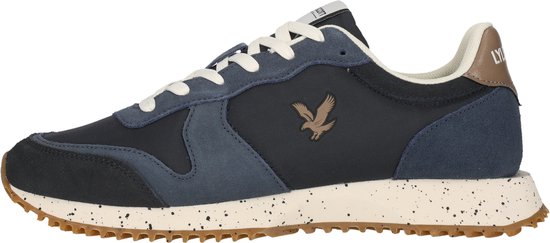 Lyle & Scott Leno Sneakers Laag - Blauw - Maat 43
