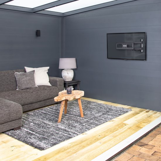 VONROC TV beugel – Draai- en kantelbaar voor 32 t/m 75 Inch – Universeel tot 50 kg. – Incl. montagemateriaal