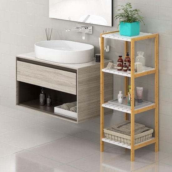 Casaria Badkamer meubel- 110x33x34cm