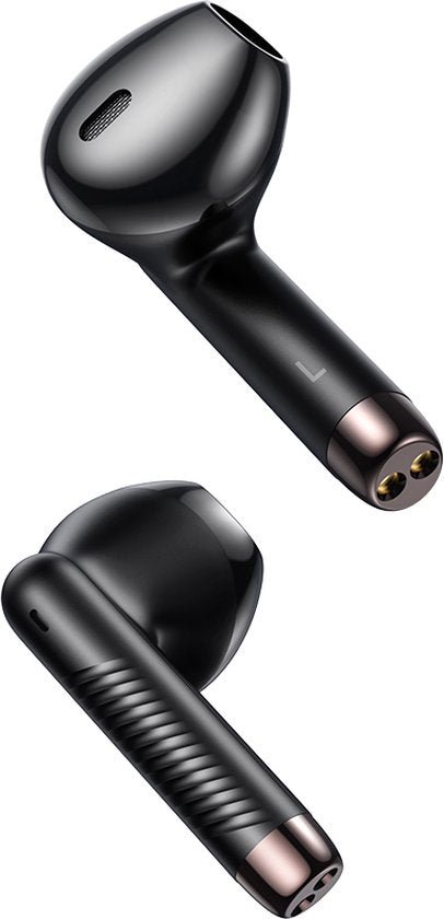 Golden Sound – Draadloze Oordopjes – Bluetooth 5.1 & Universele Pasvorm – Voorzien Van Oplaadcase En Slimme Touchfuncties – Voor Sport En Handsfree Bellen – Zwart Kunststof