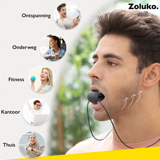 Zoluko Kaaklijn Trainer Set - 3 Niveaus - Mannen & Vrouwen
