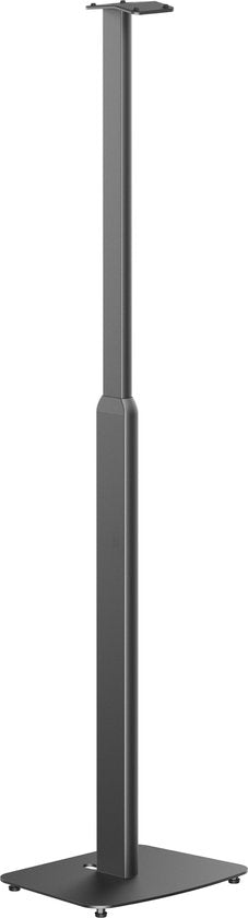 VDD Gaming Speakerstandaard - Zwart - 25x25x72cm