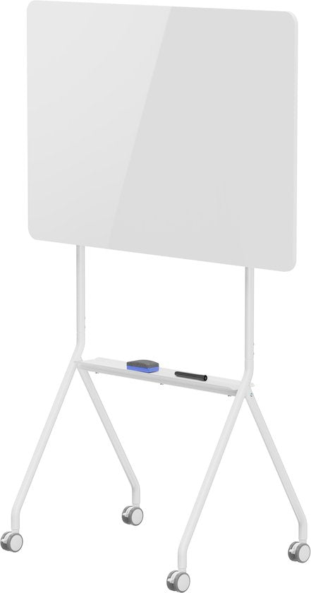 VDD - Whiteboard - White Board - Whiteboard op Wielen - White board op wielen - Whiteboard met Plank - Whiteboard Enkelzijdig