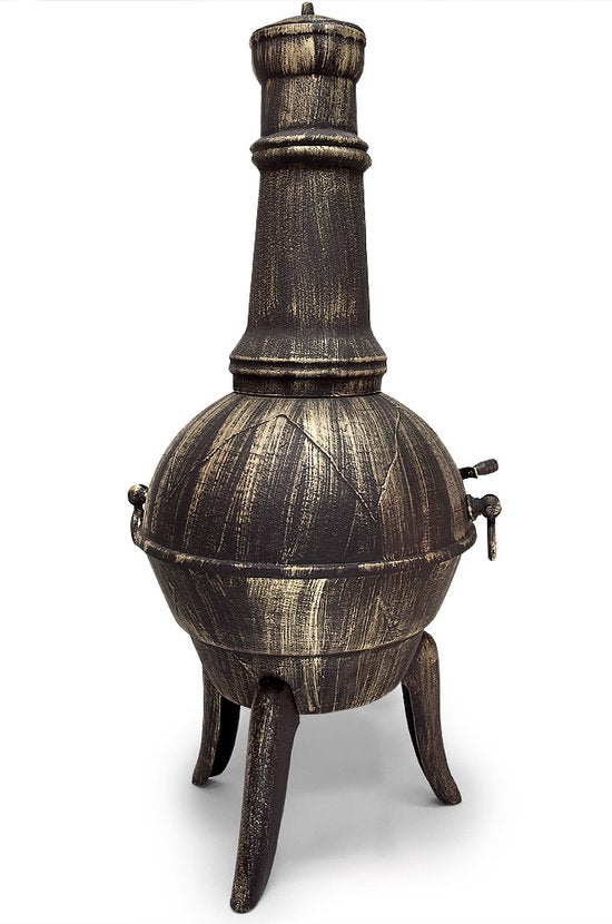 Gardebruk Tuinhaard Chimenea – Gietijzeren 28 kg – Zwart