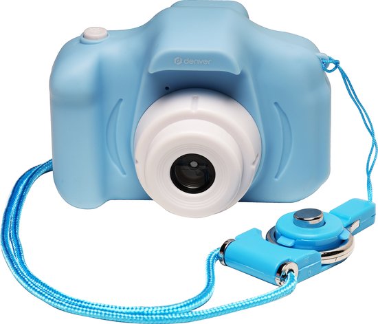 Denver Kindercamera Full HD - Selfie Camera - 40MP - Digitale Camera Kinderen - Foto en Video - Spelletjes - KCA1340 - Blauw