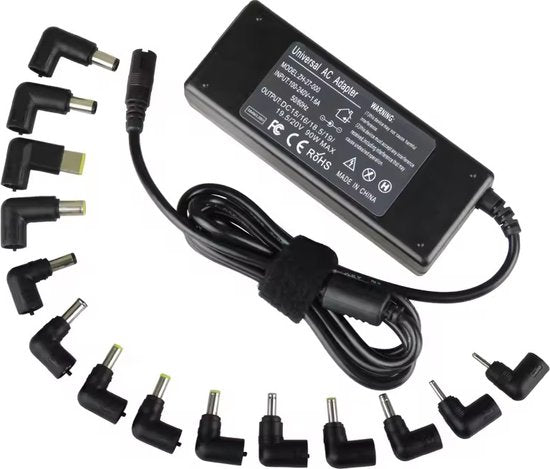 Velociy Universele Laptop Adapter - Laptop Oplader - Alle Merken - 45W-65W-90W