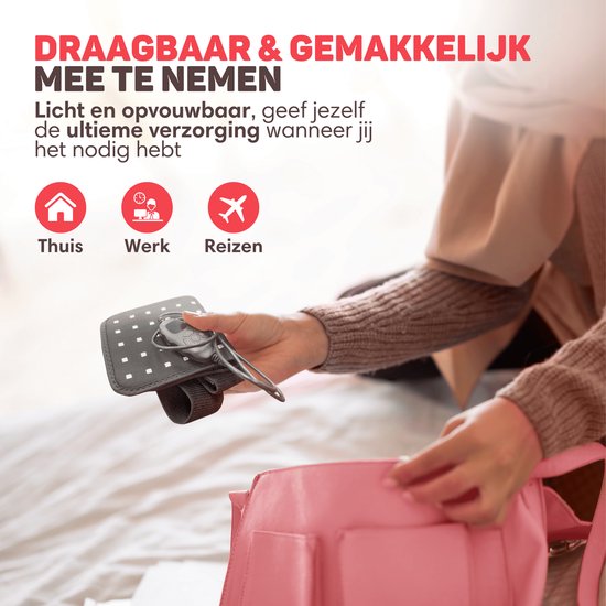 Vulpes Goods® BodyCare - Draagbare Infrarood Rugband - Infraroodband - Infraroodtherapie - Infraroodlamp - Roodlicht therapie - Warmteband - Red Licht Therapy - Onderrug, Schouders, Nek, Benen - PRO