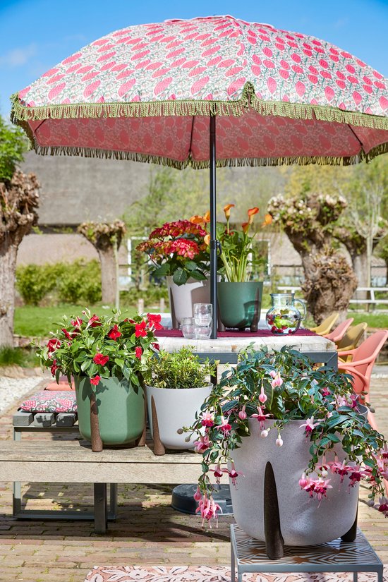 In The Mood Collectie Mitchell Parasol - H238 x Ø220 cm - Fuchsia