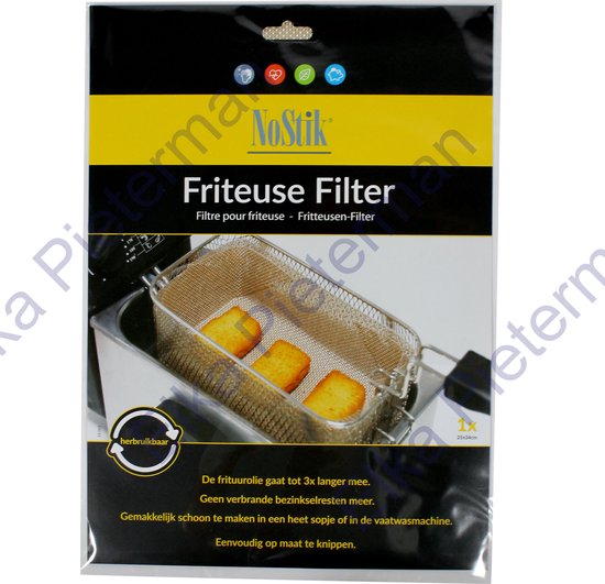 Nostik Friteusefilter voor Bakmandje 25x34cm