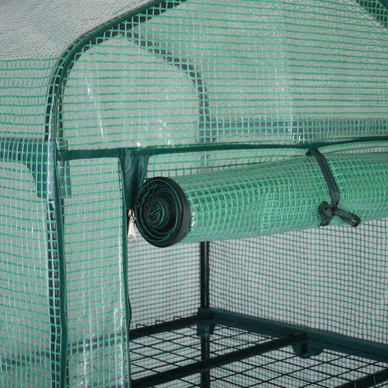 Gardebruk foliekas - 0,38 m³ - 126x49x69cm