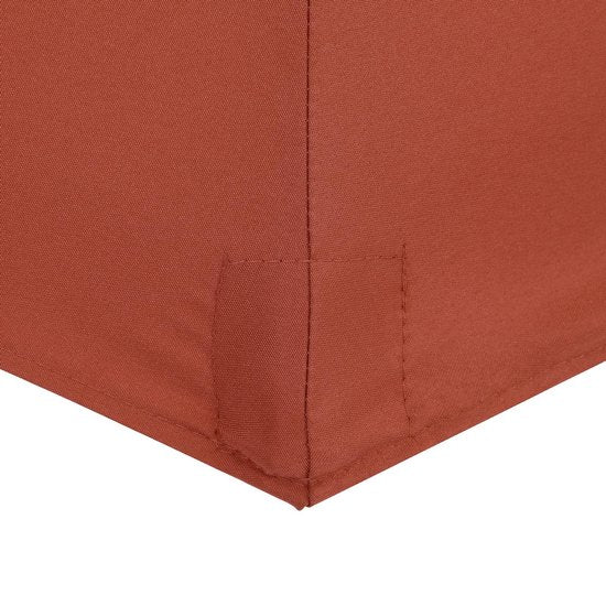 Kingsleeve Parasol Halfrond - Ø 2,7m UV 50+ Bescherming - Terracotta