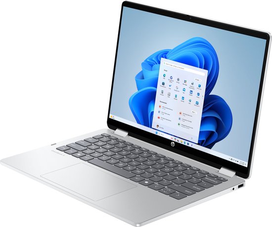 HP OmniBook 5 Flip 2-in-1 Laptop – 14" 2K Touchscreen – Intel Core i5 150U – 16 GB RAM – 512 GB SSD – Zilver
