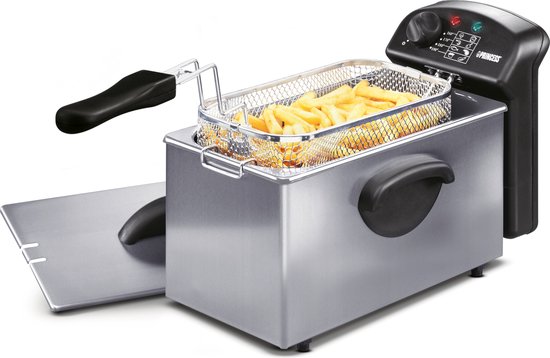 Frituurpan 3 liter - Princess 182626 Familie Castel friteuse 3 liter – Koude zone – Inhoud 3 liter - frituurpan Princess - 2000W