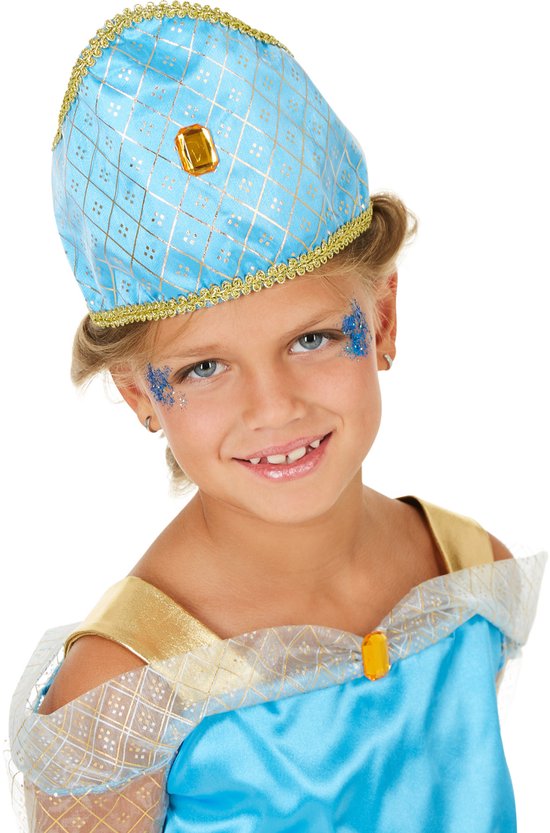 dressforfun - meisjeskostuum Oosterse prinses 164 (13-14y) - verkleedkleding kostuum halloween verkleden feestkleding carnavalskleding carnaval feestkledij partykleding - 300972