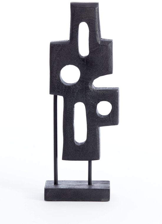 Light & Living - Ornament SALIO - 19x9.5x45cm - Zwart