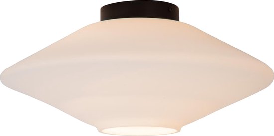Lucide TREVOR - Plafonnière (Plafondlamp) - Ø 42 cm - 1xE27 - Opaal