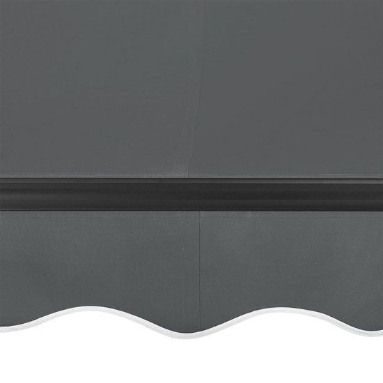 Zonnescherm / Luifel - 300 x 250 cm - Donkergrijs zonwering