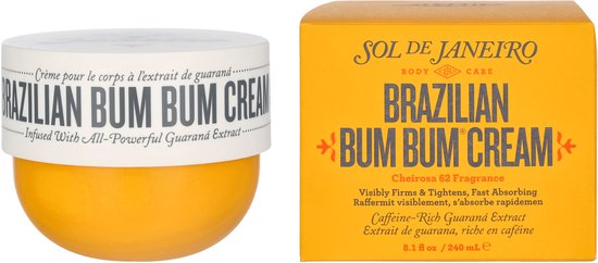 Sol de Janeiro Brazilian Bum Bum Cream - Bodycrème met cafeïne voor stevige huid - 240ml