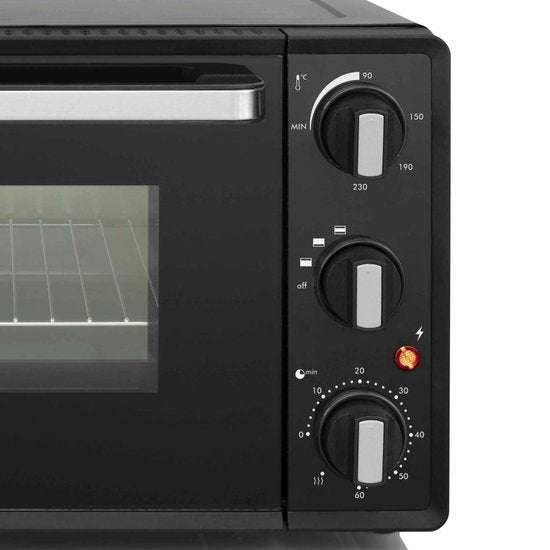 Tristar Vrijstaande Compacte Oven OV-3620 - 19 Liter oven - 1300 Watt - Boven- en onder-verhitting - Zwart
