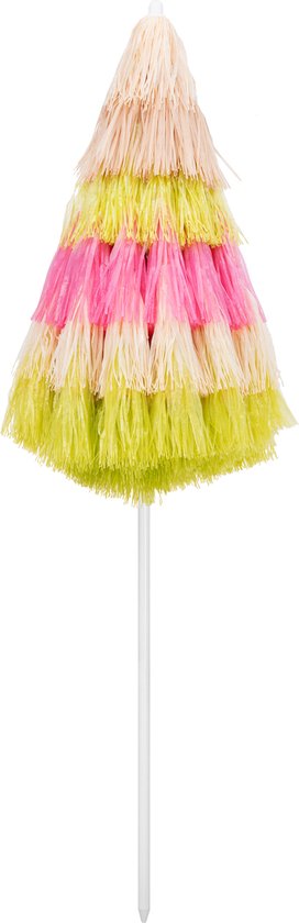 Kingsleeve Parasol Hawaii 160 cm – Verstelbaar Kantelbaar - Multicolor