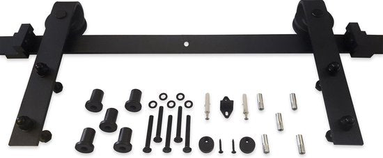Intersteel Schuifdeursysteem Basic mat zwart