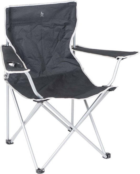 Bo-Camp - Vouwstoel - Compact - Staal - Zwart