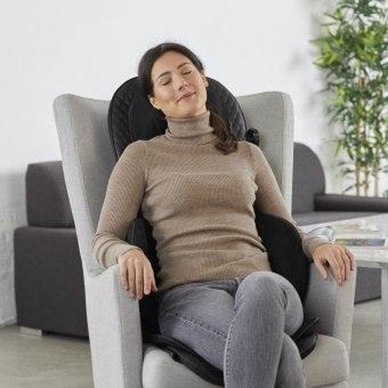Medisana MCG 820 Massagekussen – Shiatsu Rug- en Nekmassage – Warmtefunctie – Ergonomisch Ontwerp – Ontspannende Spiermassage