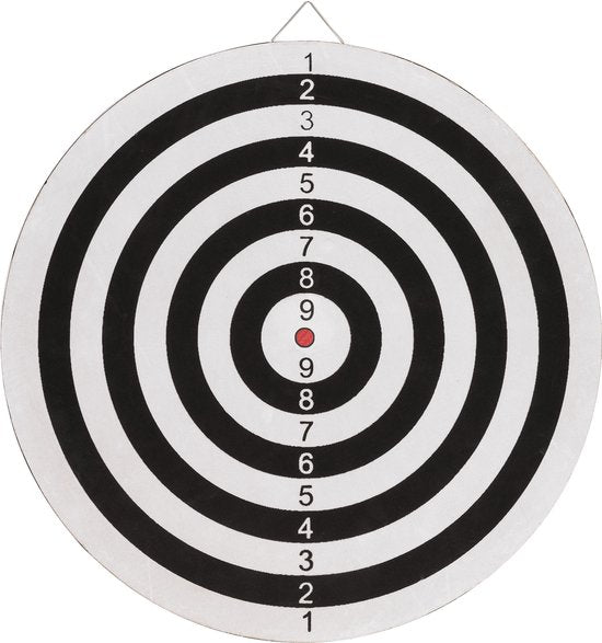 Lifetime Dartbord Deluxe met Pijlen 45cm