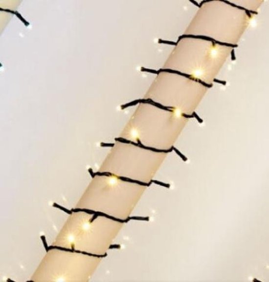 Sparkle Light Led 8m 120l Warm Wittegroene Draad 24v Modulator Ext.2.5m