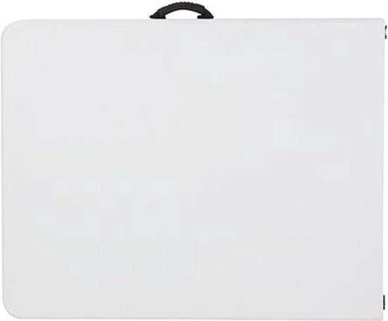 Perel Klaptafel, inklapbaar, weerbestendig, handgreep, maximaal 100 kg, wit