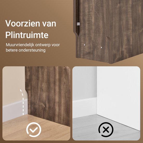 SoBuy Nachtkastje, voor woonkamer, slaapkamer FBT111-SN