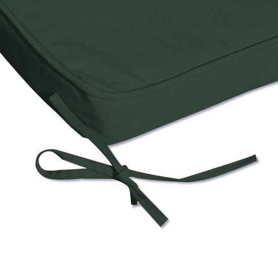 Detex Kussen Linnen Look 8 Knopen Bevestigingsband Ligstoel Groen