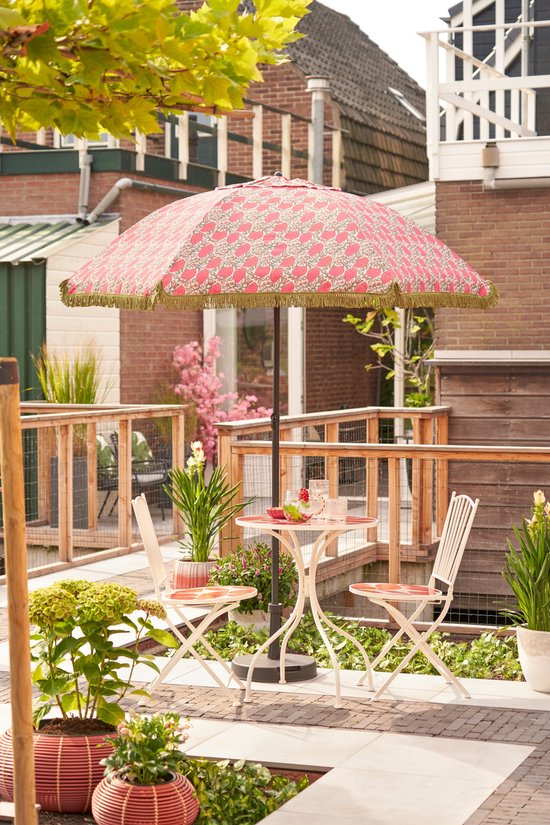 In The Mood Collectie Mitchell Parasol - H238 x Ø220 cm - Fuchsia