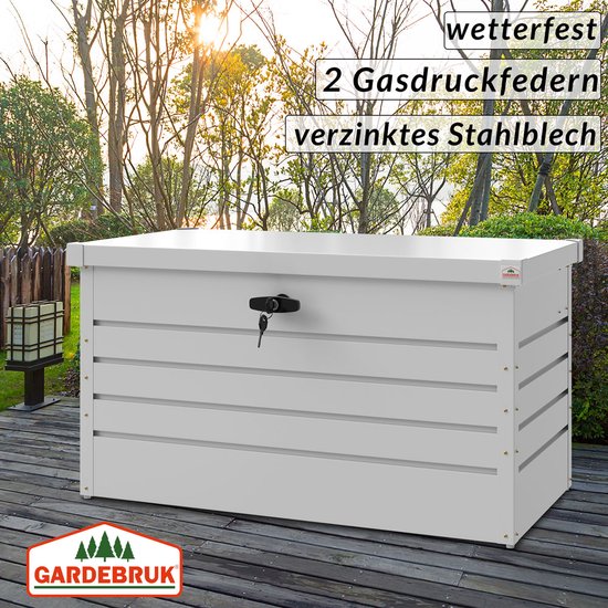Gardebruk - Opbergbox Wit - Metaal 120cm