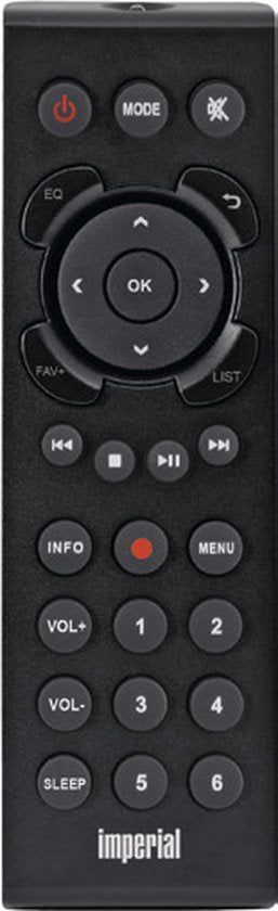Imperial DABMAN i160 DAB+ en internetradio - zwart
