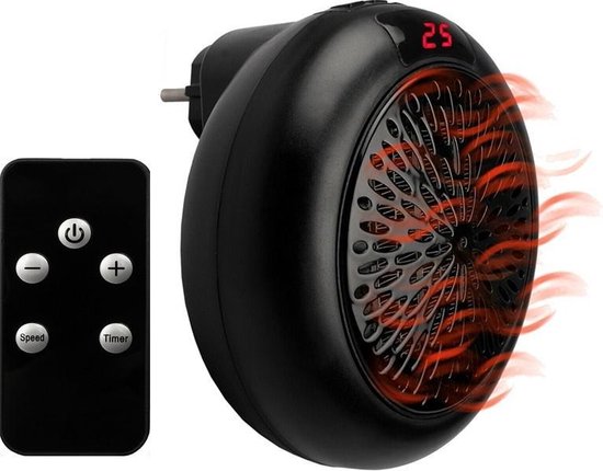 Mini Elektrische Verwarming - met afstandsbediening