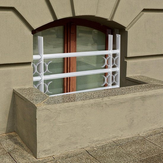 Raambeveiliging - 600 x 1000-1500 mm - uitschuifbaar
