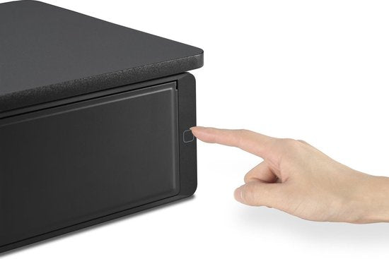 Kensington UVStand™ Monitorstandaard met UVC Sterilisatie Compartiment/Opberglade - Zwart
