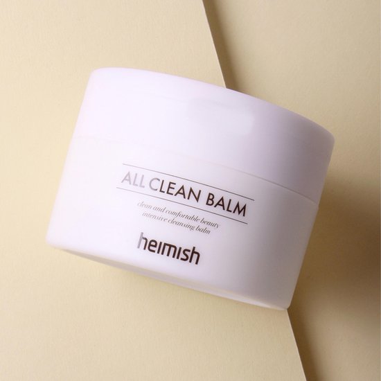 Heimish |All Clean Cleansing Balm |Make-up en SPF remover| Dubbele Reiniging |120 ml