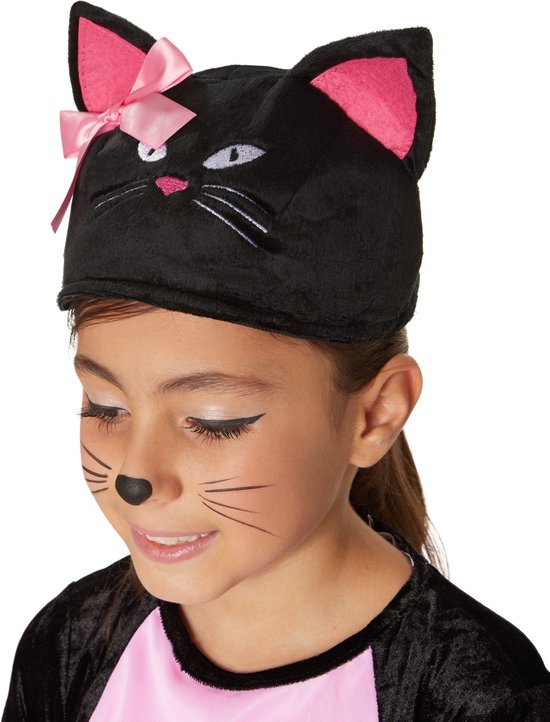 Dressforfun Roos katje 158 (vanaf 12 jaar) - verkleedkleding kostuum halloween verkleden feestkleding carnavalskleding carnaval feestkledij partykleding - 302104