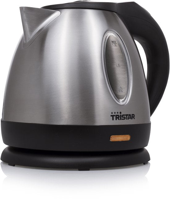 Tristar Waterkoker WK-1325 - 900W - 1,2L - Camping geschikt - RVS