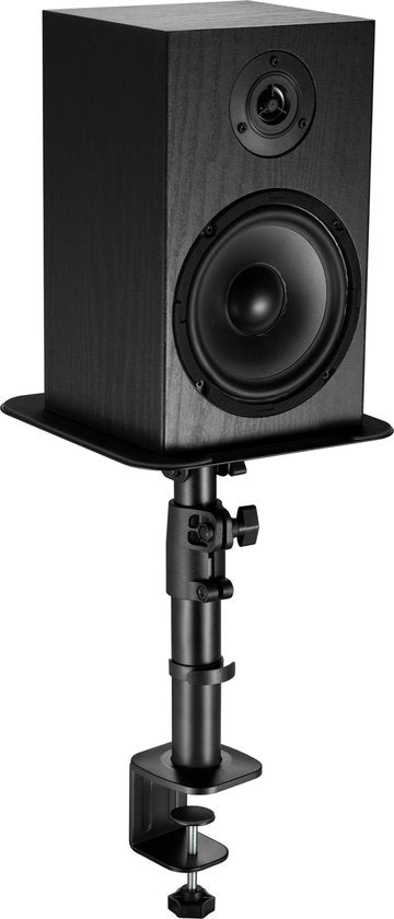 VDD Gaming - Speaker standaard - Zwart - 2 stuks - 25x25x73 cm