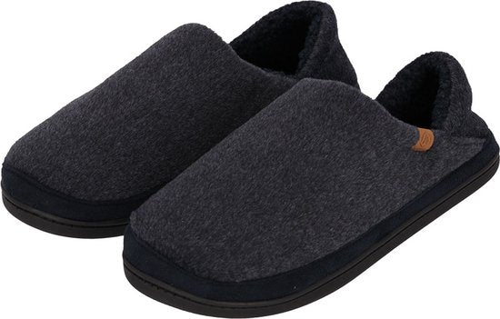 Pantoffels Heren - Sloffen Heren - Denim Blauw - 43-44 - Spaanse Sloffen - Slippers Heren - Huissokken