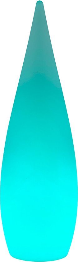 REALITY PALMAS Staande lamp - Wit - incl. 1x SMD 4,5W - Afstandsbediening - Geïntegreerde dimmer - USB-aansluiting - RGBW-kleurenwisselaar - Oplaadbaar - Snoerloos - Accuvoeding - Geheugenfunctie via de afstandsbediening - Buitenverlichting - IP44