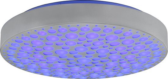 Reality - LED Plafondlamp - Plafondverlichting - 22W - Aanpasbare Kleur - RGB - Afstandsbediening - Dimbaar - Rond - Wit - Kunststof