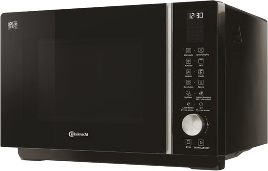 Bauknecht MF 258 B - vrijstaande combi magnetron - Zwart